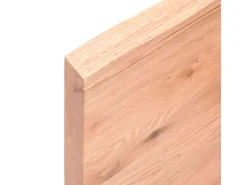 vidaXL Waschtischplatte Hellbraun 80x50x4 cm Massivholz Behandelt* Regale Massivholz