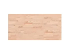 vidaXL Waschtischplatte 100x50x2,5 cm Massivholz Buche Modelll 1
