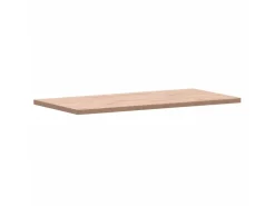 vidaXL Waschtischplatte 100x50x2,5 cm Massivholz Buche Modelll 1