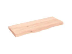 vidaXL Waschtischplatte 100x40x6 cm Massivholz Unbehandelt* Regale Massivholz