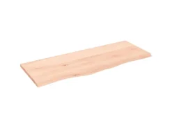 vidaXL Waschtischplatte 100x40x2 cm Massivholz Unbehandelt* Regale Massivholz