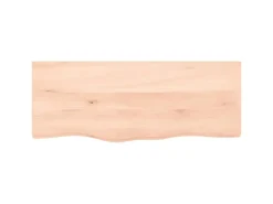 vidaXL Waschtischplatte 100x40x4 cm Massivholz Unbehandelt* Regale Massivholz