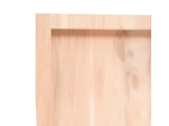 vidaXL Waschtischplatte 100x50x4 cm Massivholz Unbehandelt* Regale Massivholz