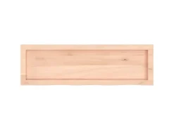 vidaXL Waschtischplatte 100x30x4 cm Massivholz Unbehandelt* Regale Massivholz