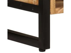 vidaXL Weinregal für 16 Flaschen Massivholz Mango* Flaschenregale