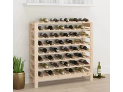 vidaXL Weinregal 109,5x30x107,5 cm Massivholz Kiefer