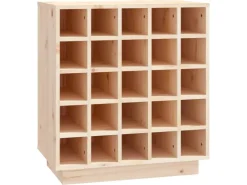 vidaXL Weinregal 55,5x34x61 cm Massivholz Kiefer* Möbelserien