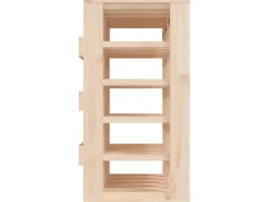 vidaXL Weinregal 58,5x33x60,5 cm Massivholz Kiefer* Flaschenregale