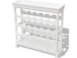 vidaXL Weinschrank Abreu Weiß