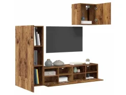 vidaXL Wohnwand 4-Tlg Holzwerkstoff 3402779* Wohnwände