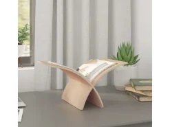 vidaXL Zeitungsständer Holz Freistehend Natur* Garderoben