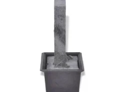 vidaXL Zimmerbrunnen mit LED-Licht Polyresin 15,8 x 11,8 x 24 cm