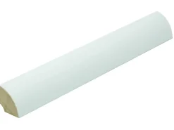 Viertelstab 22 mm x 22 mm Weiß Lackiert* Zierprofile