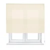 VIEWTEX Raffrollo Toxa Lichtdurchlässig Beige 90 x 250 cm