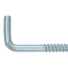 LUX-TOOLS Vitragenhaken Ø 2,8 mm x 30 mm Verzinkt 20 Stück* Gardinenstangen