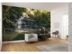 Komar Vlies Fototapete Golden Falls 450x280 cm