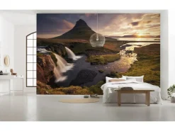 Komar Vlies Fototapete Guten Morgen auf Isländisch 400x250 cm