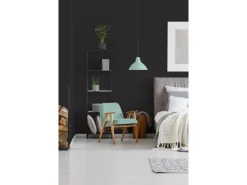 AS-Creation Vliestapete Trendwall 2 Uni Schwarz FSC®