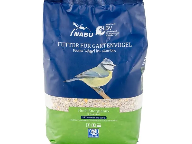 NABU/LBV Vogelfutter Hoch Energiemix schalenfrei 2 kg
