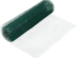 Volierengitter Maschenweite 12,7 mm 5 m x 1 m Stärke 0,9 mm PVC