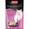 Animonda Vom Feinsten Katzen-Nassfutter in Sauce Lachs und Huhn 50 g