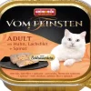 Animonda Vom Feinsten Katzen-Nassfutter Adult Huhn und Lachsfilet und Spinat 100 g
