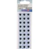 Wackelaugen 12 mm rund 26 Stück selbstklebend* Bastelzubehör