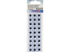 Wackelaugen 12 mm rund 26 Stück selbstklebend* Bastelzubehör