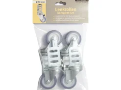 Wagner Apparate-Lenkrolle 4er Set Soft Tragkraft 50 kg Ø 5 cm* Vitrinen