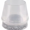 Wagner design yourself Wagner Kappen-Set EH0564 Ø 24 mm x Ø 28 mm x 26 mm Transparent/Grau 4-tlg.