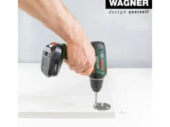 Wagner Möbelfuß Ø 3,8 cm Länge 15 cm - 16,5 cm Edelstahl-Optik* Kommode