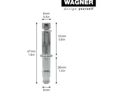 Wagner design yourself Wagner Reduzierstift 8,5 mm 2 Stück