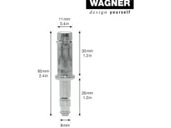 Wagner design yourself Wagner Reduzierstift 11 mm 2 Stück
