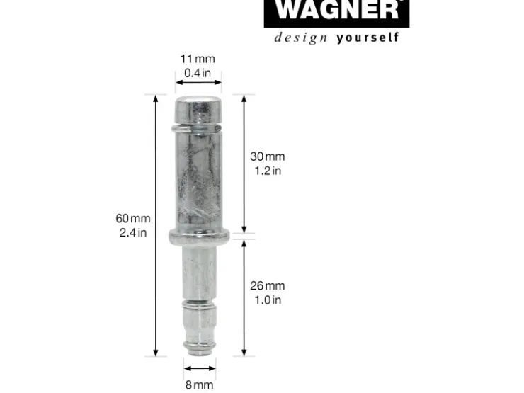 Wagner design yourself Wagner Reduzierstift 11 mm 2 Stück