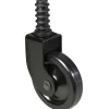 Wagner design yourself Wagner Teewagenrolle mit Stift + Hülse Tragkraft 25 kg Schwarz Ø 50 mm* Kommode|Hocker