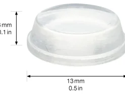 Wagner design yourself Wagner Topffüße Set Selbstklebend Transparent Ø 13 mm