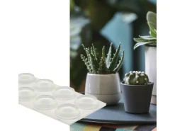 Wagner design yourself Wagner Topffüße Set Selbstklebend Transparent Ø 13 mm