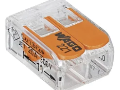 Wago Compact Klemme 2 x 0,14 mm² - 4 mm² 100 Stück* Leitern