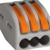 Wago Verbindungsdosenklemmen 3 x 0,08 mm² - 4 mm² 50 Stück* Leitern