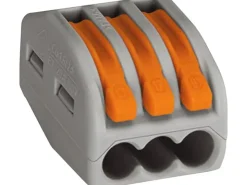 Wago Verbindungsdosenklemmen 3 x 0,08 mm² - 4 mm² 50 Stück* Leitern
