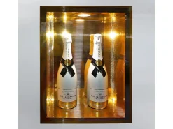 WALLFACE 27373 M-Style Design Platte Wand-Paneel Mosaik Dekor glanz Gold 980 mm x 980 mm x 1,2 mm 0,96 m2 Gold