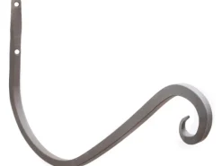 Wandhaken aus Metall in Braun 38 cm* Laternen