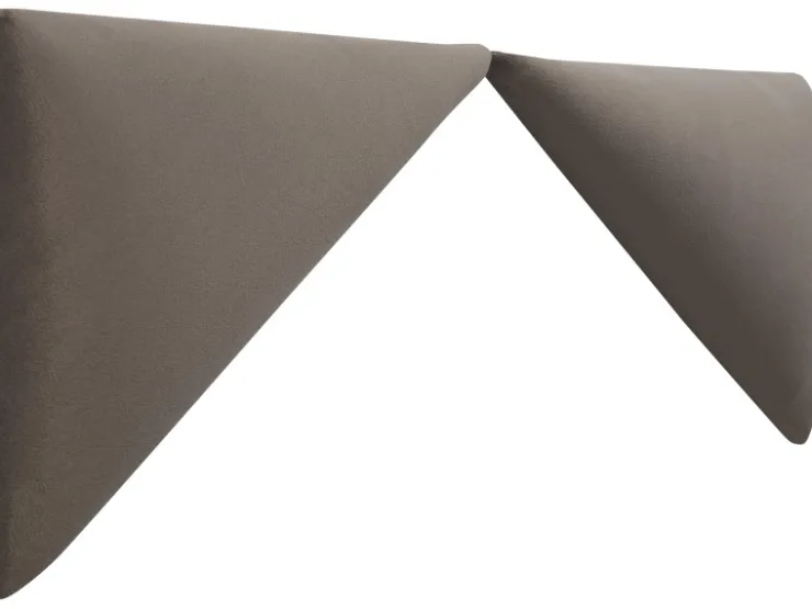 Wandkissen Dreieck 15 cm x 30 cm Samt* Kissen