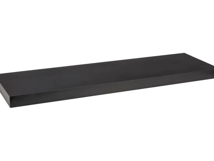 Wandregal Carlton 60 cm x 24 cm x 3,8 cm* Regale Schwarz
