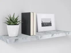 Wandregal Carlton 60 cm x 24 cm x 3,8 cm* Regal Weiß