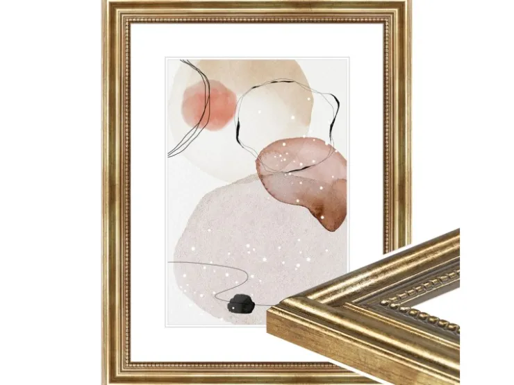 WANDStyle Bilderrahmen H450 aus Massivholz in 40 x 60 cm im Stil Antik