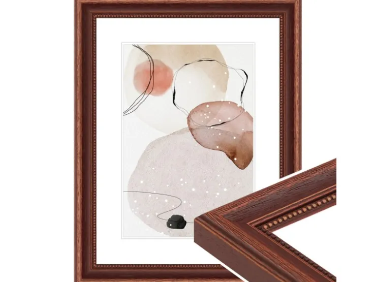 WANDStyle Bilderrahmen H390 aus Massivholz in 18 x 24 cm im Stil Landhaus