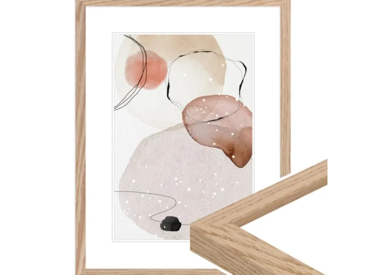WANDStyle Bilderrahmen H950 aus Massivholz in -Optik 40 x 60 cm im Stil Modern