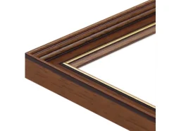 WANDStyle Bilderrahmen H182 aus Massivholz in Braun 30 x 40 cm im Stil Antik
