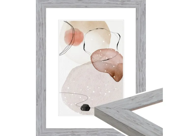 WANDStyle Bilderrahmen H750 aus Massivholz in 30 x 40 cm im Stil Landhaus